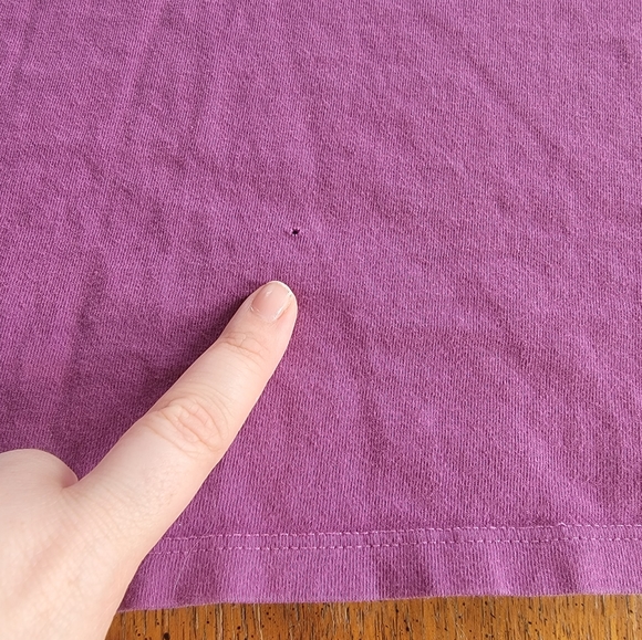 Life is Good Purple Seashell Tshirt - Size Medium - Picture 5 of 5